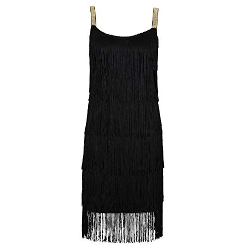 Ro Rox 1920er Jahre Flapper Kleid Stirnband Gatsby Sexy Fransen Party Tanz...