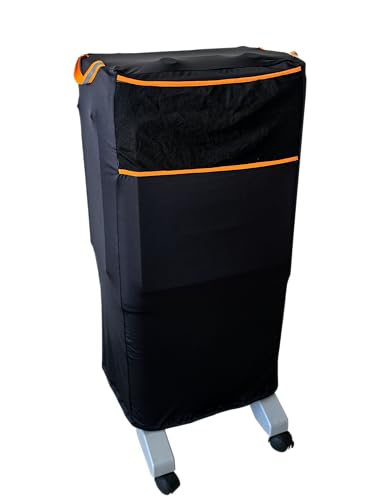 Image of NGB Portable Air Conditioner Cover, Portable AC Unit Cover 25 inch x 18 inch x 37 inch Anti-Dust Compact Air Conditioner Storage Bags Protection for Mobile AC,Black.