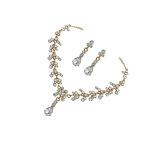 Boucles d'oreilles en pierre naturelle de mariage et bijoux de soirée