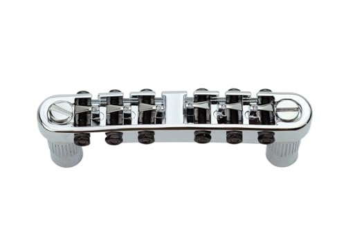 Chevalet de guitare 6 cordes Tune O Matic piece de rechange chrome CR