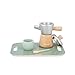 Janod - Italian Coffee - 13 FSC Wood Accessories - Imitation Toy - Children's Coffee Set - FSC Wooden Toy - From 2 Years, J06630, Small