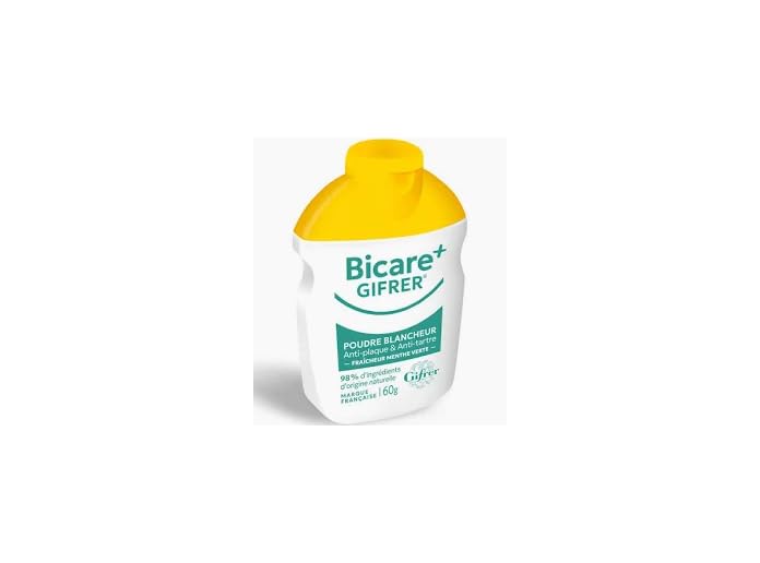 Bicare+ poudre blancheur fraîcheur menthe verte – Cosmétique