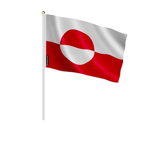 Mini drapeau Groenland 30x45cm pour supporter une équipe en grand nombre