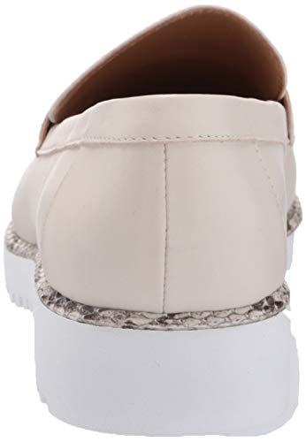 Franco Sarto Women's Solid Beach Classics Full Bikini Bottom Loafer Flat, Putty, 5 #TOP2