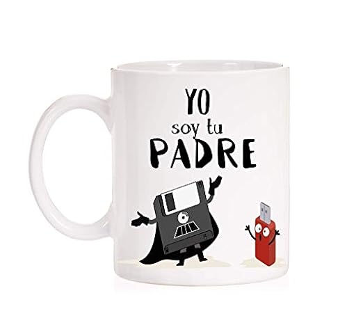 FUNNY CUP Taza Yo soy tu Padre. Regalo divertido para padres con mucho estilo. Star Wars | Ya disponible en tu tienda friki favorita! En mundofriki.es!