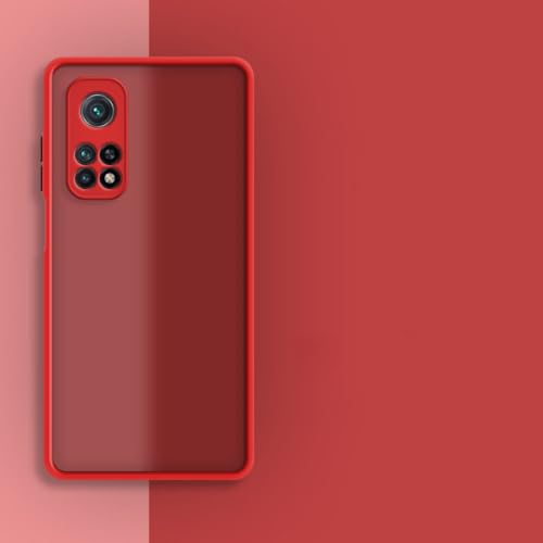 Coque Samsung Galaxy mate rouge anti-trace pour une protection durable