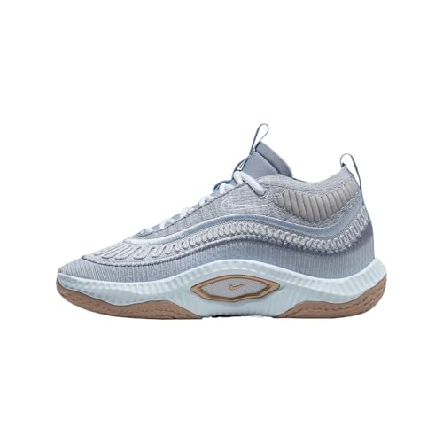 Cosmic Unity 3 Women's Basketball Shoes (HF1573-001, Football Grey/Dusted Clay/Light Armory Blue/Glacie) Size 8