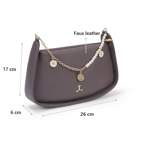 Image of Mochi Women Casual PU Soft Body Zipper closure Solid Sling Bag