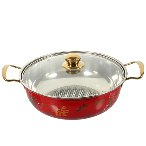 Marmite en acier inoxydable 28 cm Gatuida pour cuisine maison