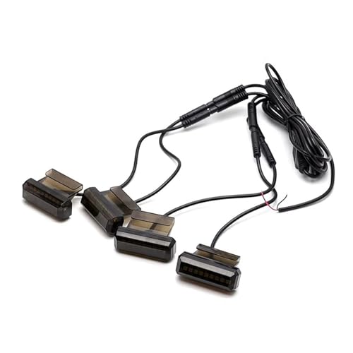 Luz grill delantera universal para Ford o Toyota Tundra con intermitente dinámico ámbar