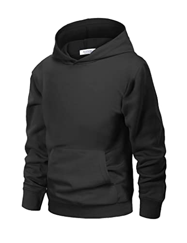 Image of Arshiner Unisex Kids Soft Pullover Hooded Sweatshirt with Pocket Basic Hoodies Sportswear Age 4-13 Years