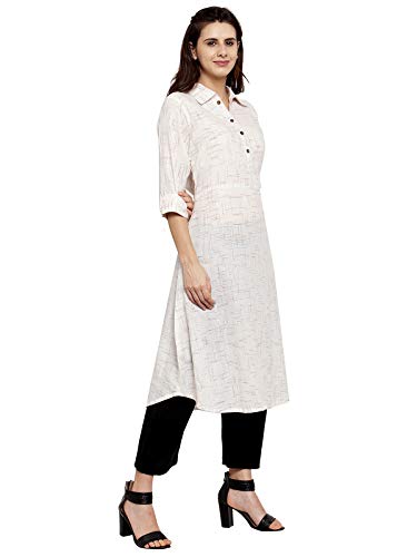 white kurti amazon