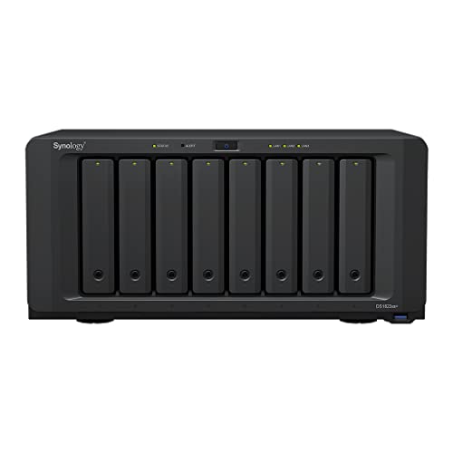 Synology DiskStation DS1823xs+ 8-Bay + 2 x NVMe, 3.5 Diskless, 2xGbE + 1x10GbE, AMD Ryzen V1780B, 8GB RAM , 5 Yr - Synology drives only