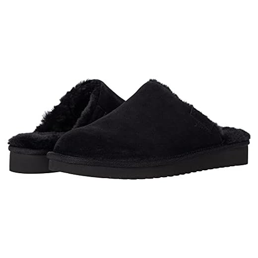 Koolaburra by UGG Women's SONELE Slipper, Black, 8