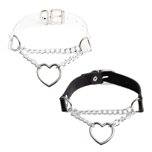 Collana Girocollo Gotica Collana Con Borchie Punk Collana Per