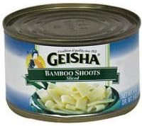 Geisha Sliced Bamboo Shoots (Pack of 4) 8 oz Cans