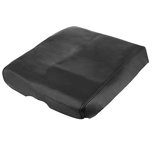 X Autohaux Car Center Console Lid Armrest Seat Box Cover Protector Replacement Microfiber Leather For Nissan Titan 2004-2014 Armrest Lid Not Included Black #TOP8