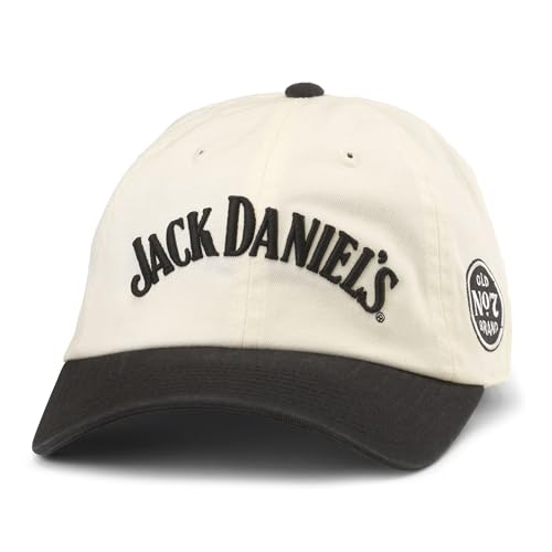 Image of AMERICAN NEEDLE Jack Daniel's Whiskey No. 7 Officially Licensed Merchandise Unisex Adjustable Baseball Hat