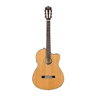 The Classic Design CN models combine the easy playability and distinct tone of nylon strings with the comfort of steel-string spacing. We've replaced the typically wide necks normally found on classical guitars with the same easy-playing neck profile...