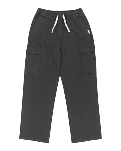 Element Pantalones Relax Cargo Ripstop Y Niño Negro L/14