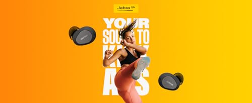 Jabra Elite 10 schnurlose In-Ear-Bluetooth-Kopfhörer Advanced Active Noise Cancellation, 6 eingebauten Mikrofonen und Dolby Atmos Sound - Matt-Schwarz – Bild 3