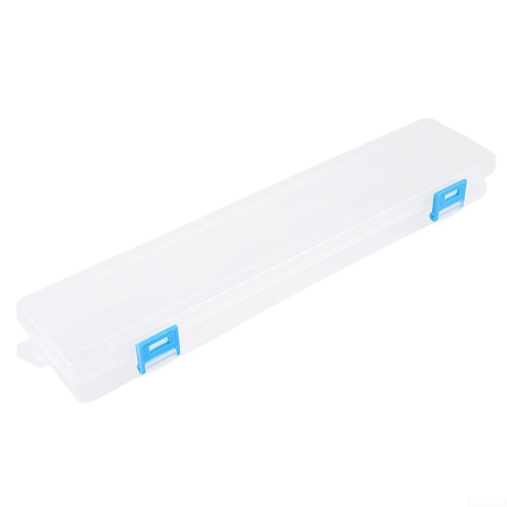 HEIBTENY 1 caja de almacenamiento para pinceles de acuarela, estuche para lápices, herramientas de dibujo, soporte para pinceles, caja de almacenamiento de plástico