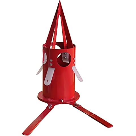 Big Bag Dispenser for Warehouse Farm Home (Red) Cover