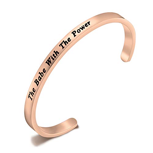 TGBJE Movie Keychain The Babe with The Power Gift Movie Fans Gift Movie Jewelry (Babe cuff)