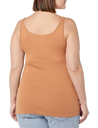 Image of Amazon Essentials Women's Slim-Fit Thin Strap Scoop Neck Tank Top