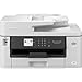 Brother MFC-J5340DWE EcoPro 4-in-1 Farbtintenstrahl-Multifunkt... (250 Blatt Papierkassette, Drucker, Scanner, Kopierer, Fax), hellgrau