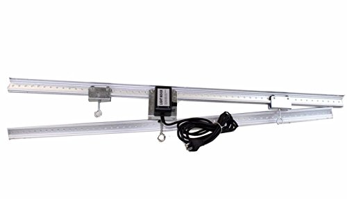 USA Premium Store 83" LIGHT TRACK RAIL 12W 10RPM Motor Grow Light Mover