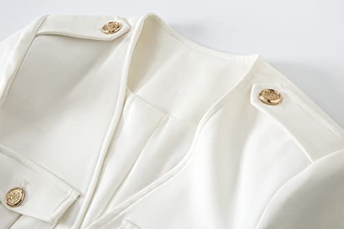 Women's Jacket and Trousers Suit One Button Party Formal Wedding Banquet Tuxedos Two-Piece3