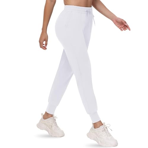 CAMPSNAIL Joggers for Women with Pockets - Womens Sweatpants Yoga Lounge Relaxed-fit Pants for Workout Running