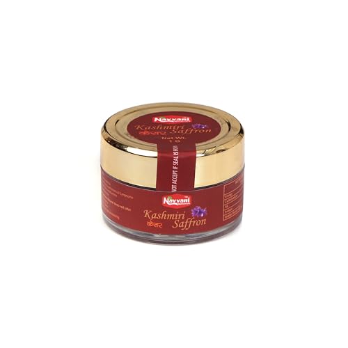 Image of Pure Original Kashmiri Saffron /Kesar /Kumkuma Kashmiri Keshar for Cooking, Pooja & Skincare | Rich Aroma & Long Threads (1 gram) (pack of 5)