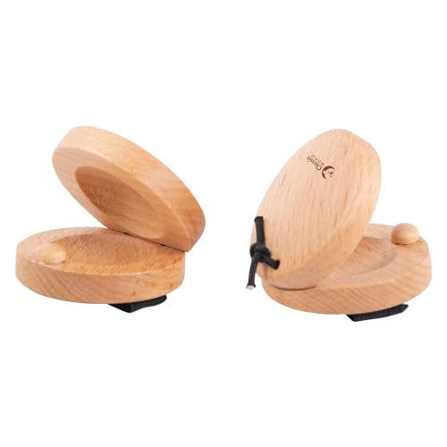Classic World Wooden Castanettes, 2pcs.