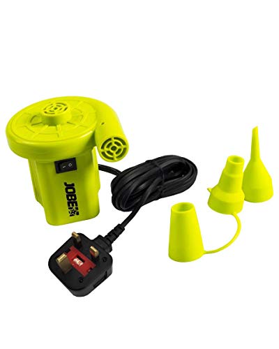 Jobe Bomba de Aire con Enchufe británico 230 V Funtube Accesorios, Multicolor, Talla única