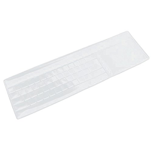 Uxcell A09032000ux0007 Desktop Keyboard Skin Protector Cover, Clear