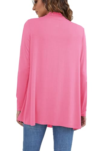 Image of Ladlop Women's Lightweight Open Front Cardigans Long Sleeve Casual Soft Drape Fall Cardigan