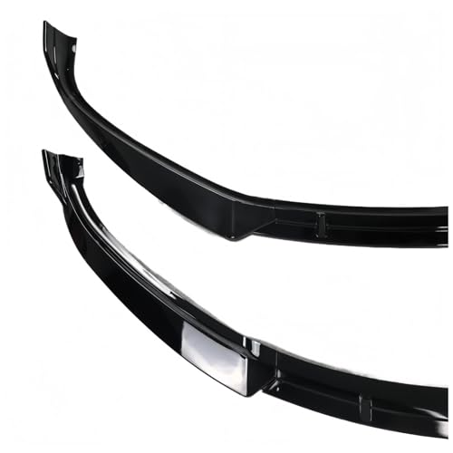 Lame de Pare-Choc pour Tesla Model S 2012-2020 Diffuseur Canards Noir Brillant