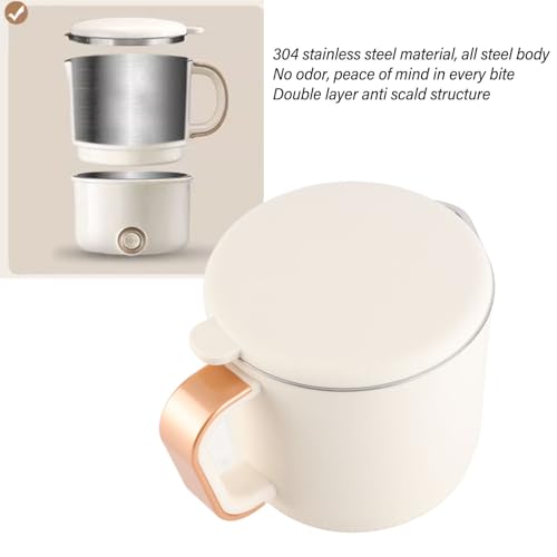 Hervidor eléctrico portátil AYNEFY 500W 0.8L 110V miniatura 2