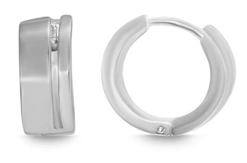 Preisvergleich Produktbild Giulia Luna Damen Creolen 925er Silber rhodiniert Ohrringe GL5200074
