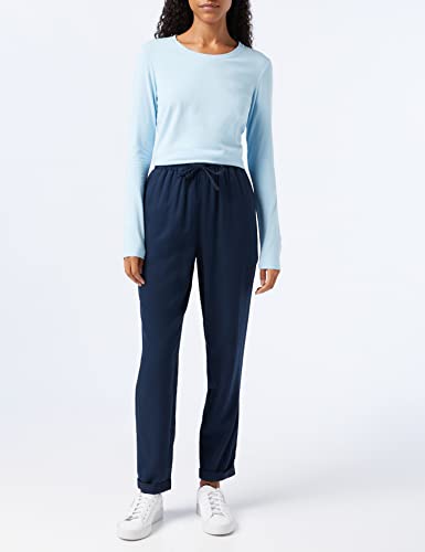 Image of Amazon Essentials Women's Regular-Fit Long-Sleeve Crewneck T-Shirt (Available in Plus Size)