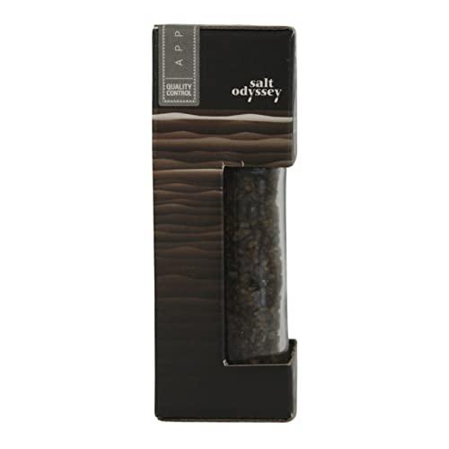 Salt Odyssey Grobes geräuchertes Meersalz Mühle 100 g, 2er Pack