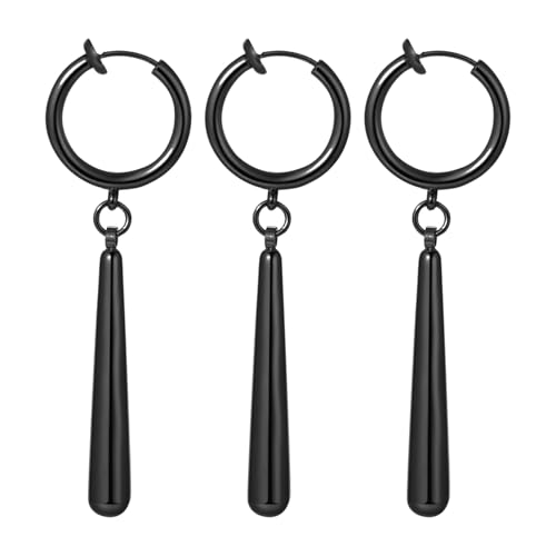 Ya en mundofriki.es: OIDEA Pendientes Aro Zoro Hombre: Juego de Aretes Colgantes de Personaje de Anime de Acero Inoxidable para Caballero Hipoalergénico Antialérgico 3 Piezas Negro - Para Uso Diario Regalo