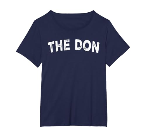 The Don T-Shirt, Women's Plus, Navy Blue, 5X