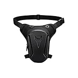 Bajbumgn Bolso Muslero De Moto | Ajustable Multi-Bolsillo Impermeable,De Cadera para Mujeres De Moto,para Mujeres Hombres Viaje Al Aire Libre Camping Senderismo