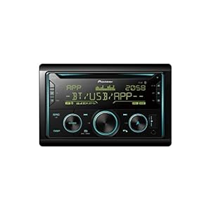 Pioneer FH-S720BT 2-DIN CD Tuner with Bluetooth, multi colour illumination, USB, Spotify, Pioneer Smart Sync App and compatible with Apple and Android devices.