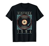 Photo Gallery vintage 1994 camicia vinile retrò giradischi dj compleanno maglietta Photo Gallery vintage 1994 camicia vinile retrò giradischi dj compleanno maglietta