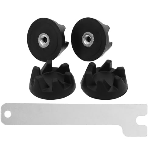 Genérico Accesorios para Exprimidor con 4 Acopladores de Hierro y Pp Compatibles con Wp9704230vp, Juego de 5 Piezas y 1 Llave de Reparación, Repuestos para Acoplador con Herramienta