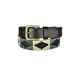 RESISTANCE Hand Stitched Leather Belt | Mens Colorful Belts For Evening Outfit